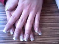 Best Nails - francia virággal